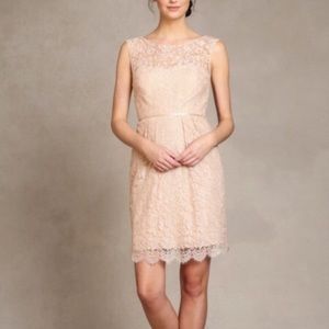 Jenny Yoo Harlow Floral Lace Knee Length Dress